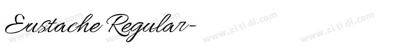 Eustache Regular字体转换